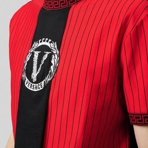 VERSACE EMBROIDERED T-SHIRT